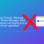 ODBC Driver Manager Data source name not found