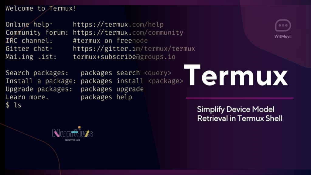 How to know my device model in Termux Shell